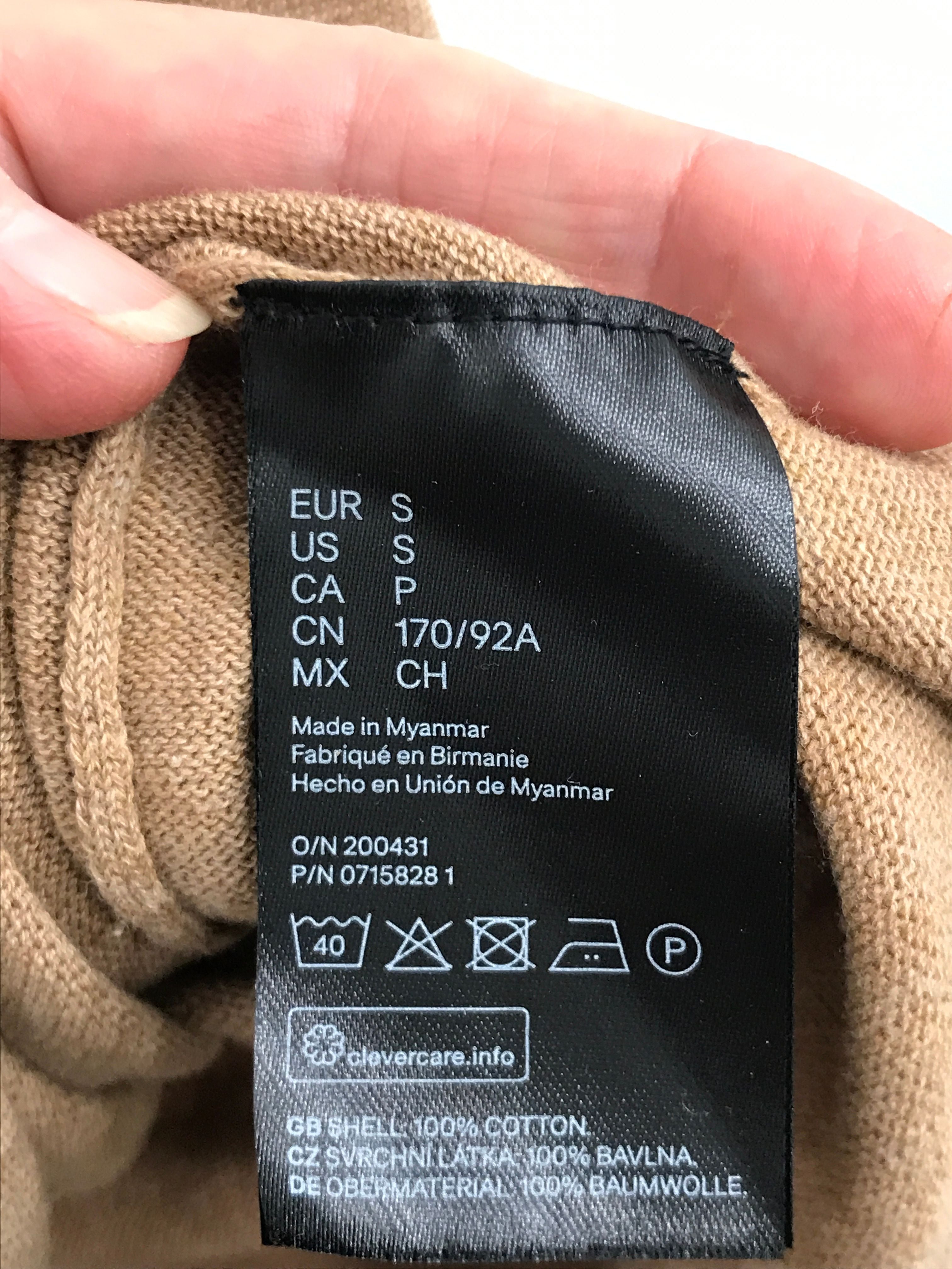 H&M Rullekravesweater